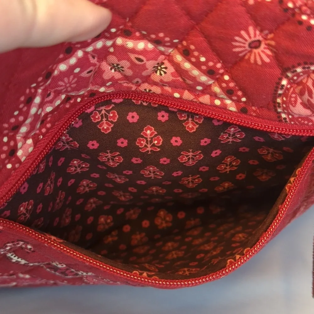 Vera Bradley Retired Mesa Red Crossbody Bag 2006